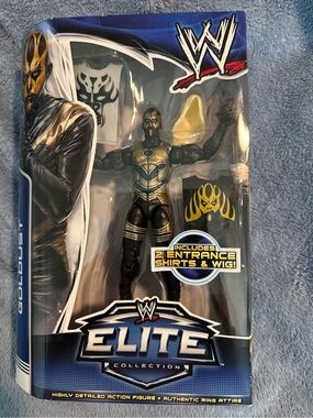 WWE Goldust Action Figure - Black & Gold Attire series 29